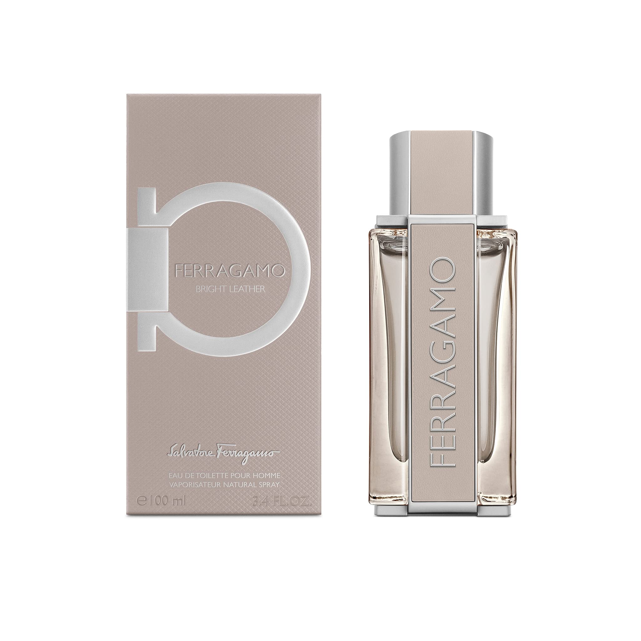 Foto 4 pulgar | Perfume Salvatore Ferragamo Bright Leather Edt 100 Ml Para Hombre - Venta Internacional.