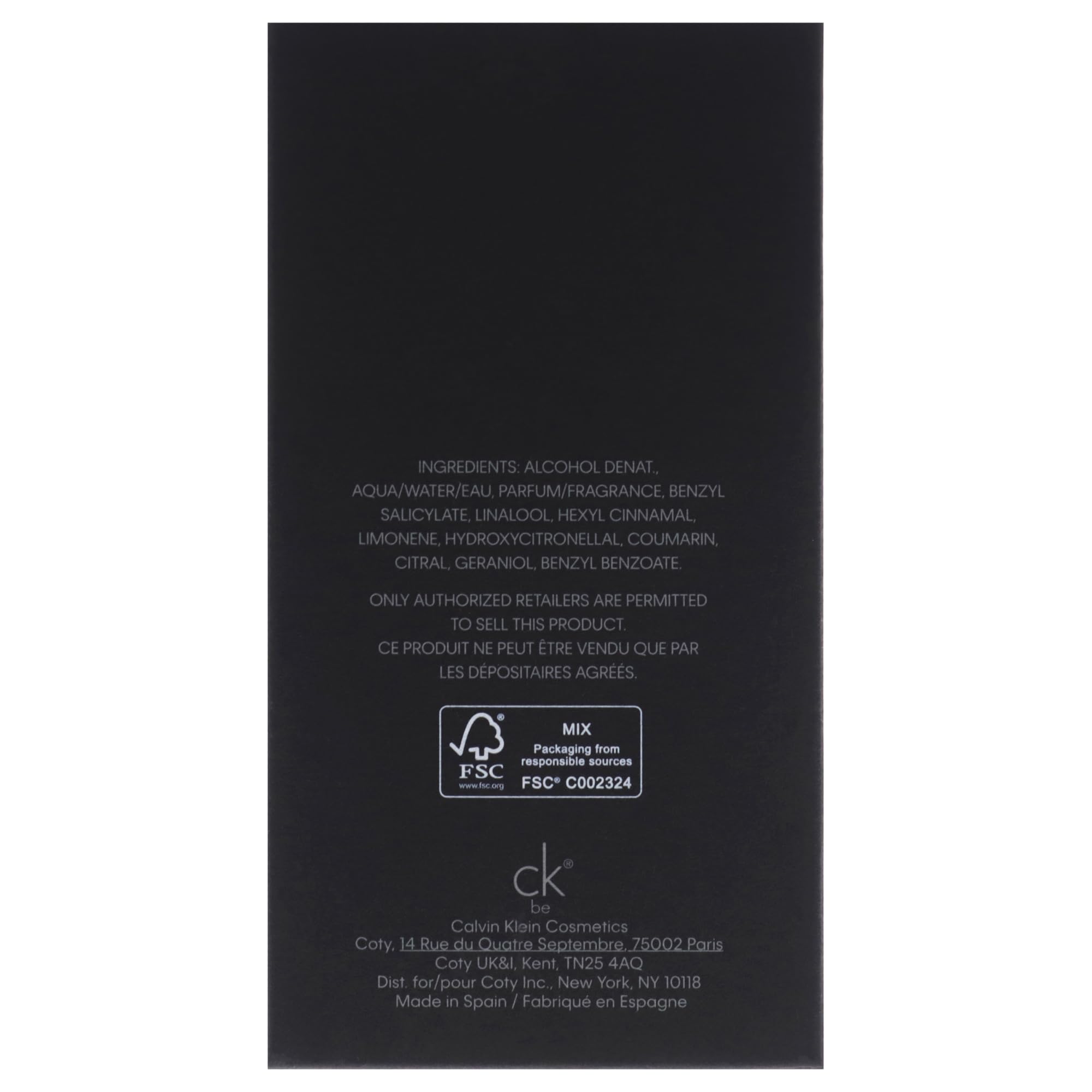 Foto 8 pulgar | Perfume Calvin Klein Ck Be Eau De Toilette 200 Ml Para Hombre Y Mujer - Venta Internacional.