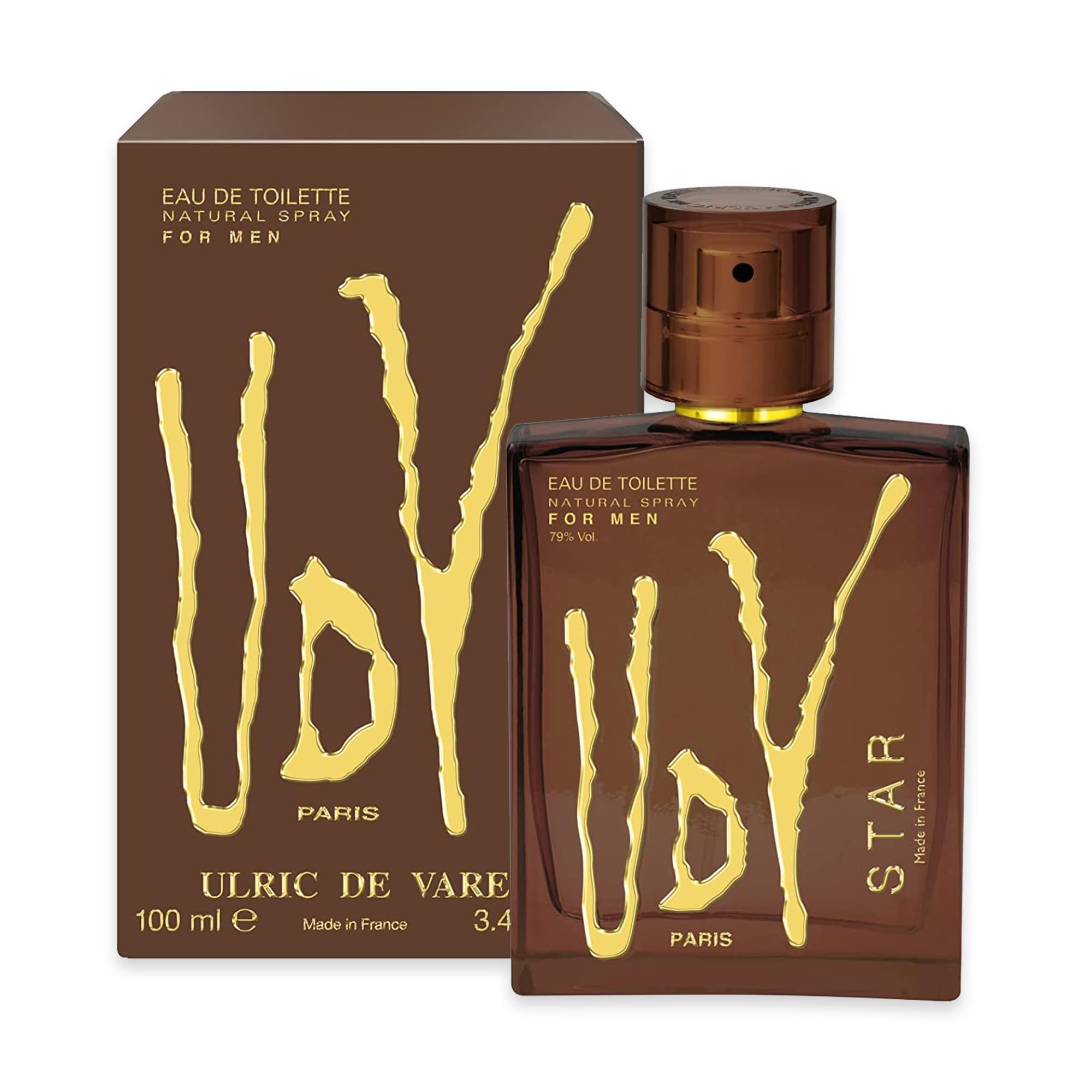 Foto 2 pulgar | Perfume Ulric De Varens Udv Star Eau De Toilette Para Hombre, 100 Ml - Venta Internacional.