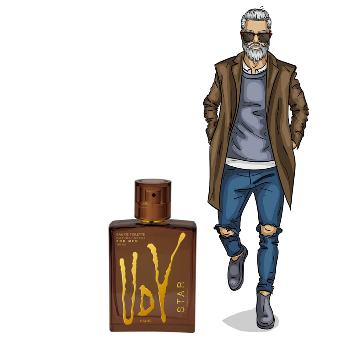 Foto 2 | Perfume Ulric De Varens Udv Star Eau De Toilette Para Hombre, 100 Ml - Venta Internacional.