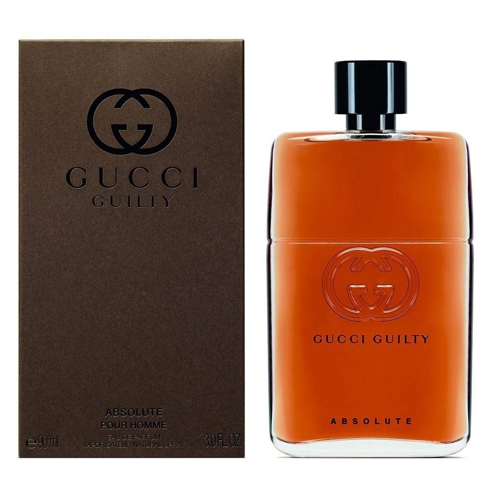 Foto 2 pulgar | Set De Regalo De Perfume Gucci Guilty Absolute Para Hombre, 3 Piezas - Venta Internacional.