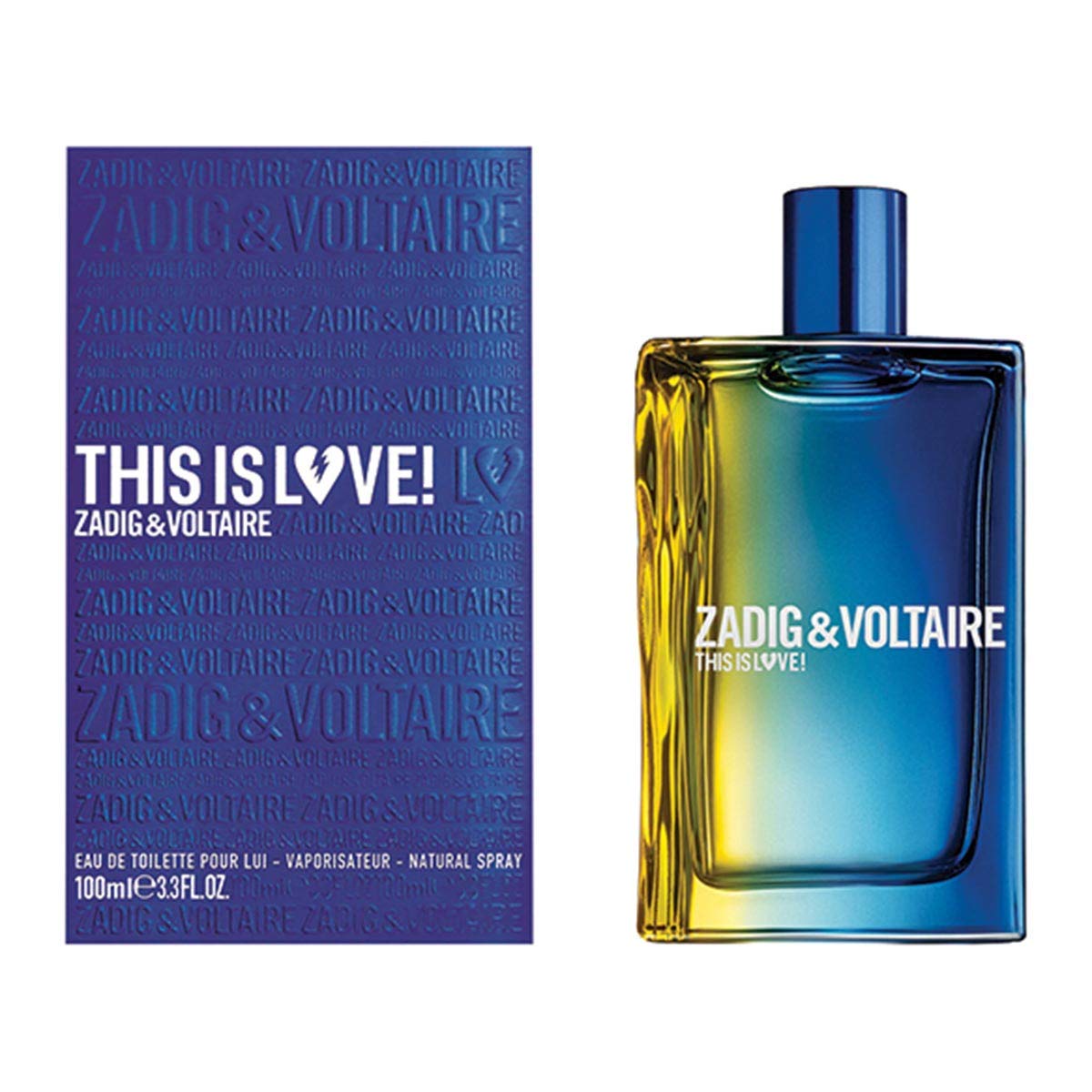 Foto 2 pulgar | Perfume Zadig & Voltaire This Is Love Eau de Toilette 100 ml para Hombre - Venta Internacional