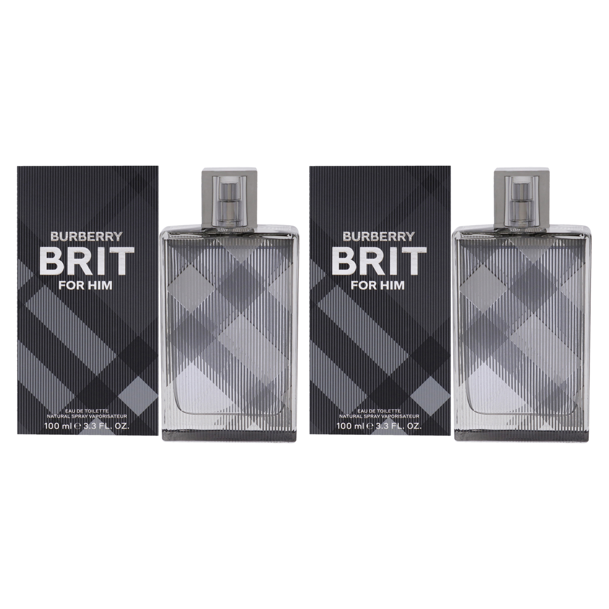 Foto 2 pulgar | Perfume Burberry Brit Burberry Edt en Aerosol 100 ml Paquete de 2 para Hombre - Venta Internacional
