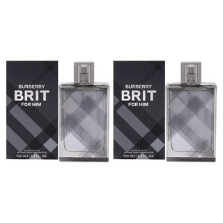 Foto 1 | Perfume Burberry Brit Burberry Edt en Aerosol 100 ml Paquete de 2 para Hombre - Venta Internacional