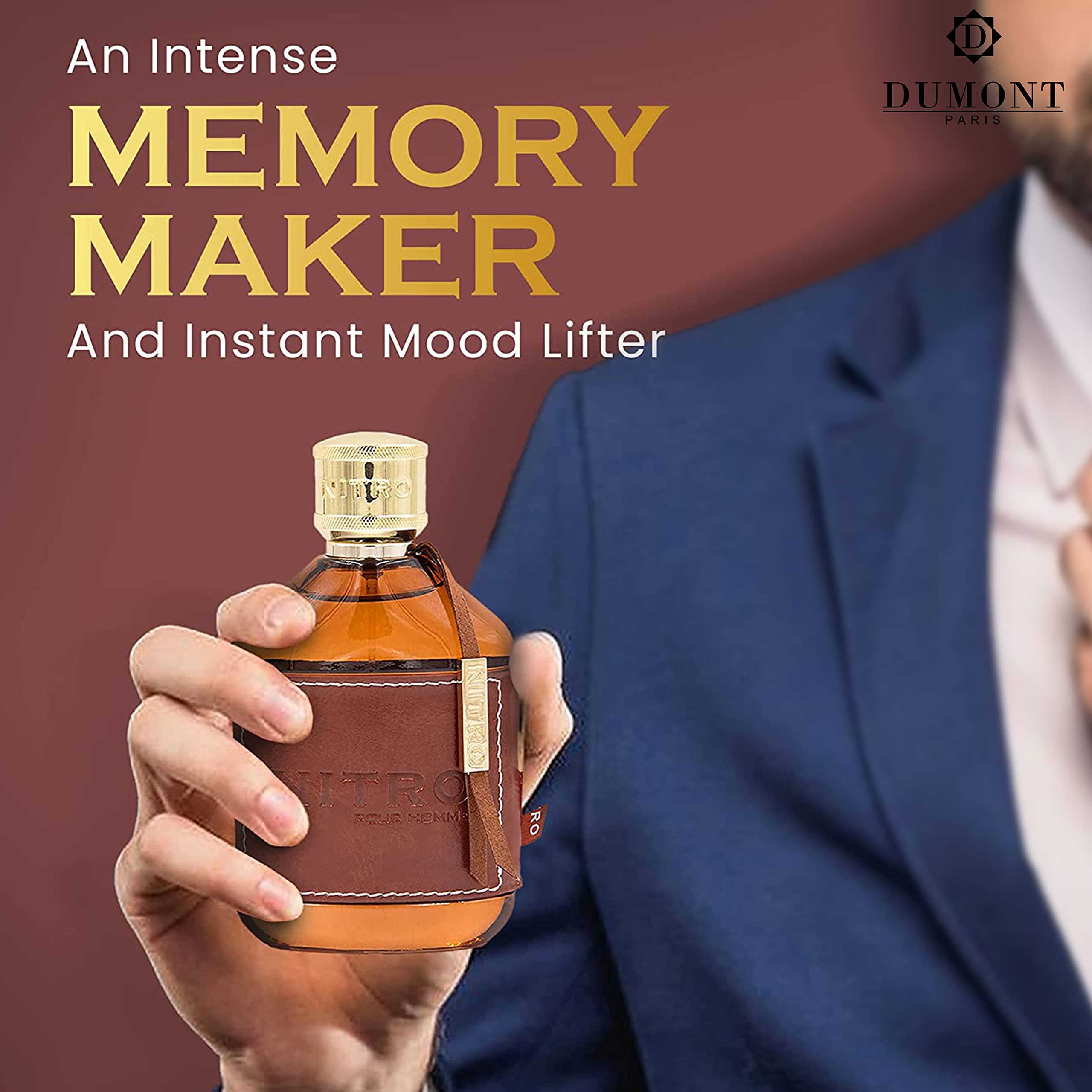 Foto 6 pulgar | Perfume Dumont Nitro Pour Homme Eau De Parfum 100 Ml Para Hombre - Venta Internacional.
