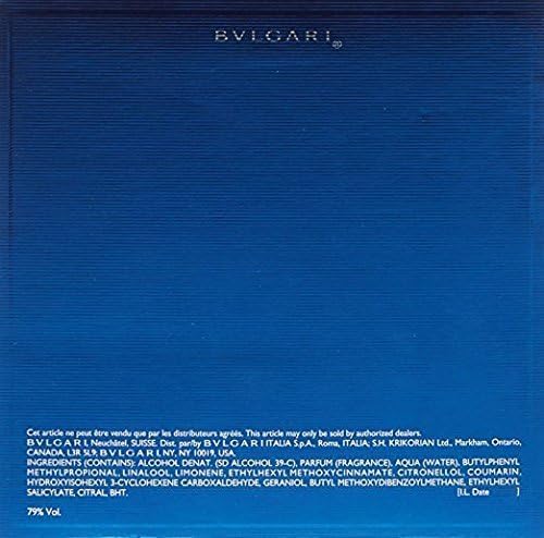 Foto 4 pulgar | Perfume Bvlgari Blv Eau de Toilette 100 Ml - Venta Internacional