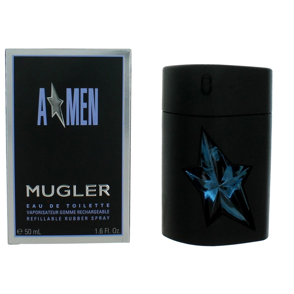 Perfume Thierry Mugler Angel En Aerosol De Goma Recargable Para Hombre - Venta Internacional.