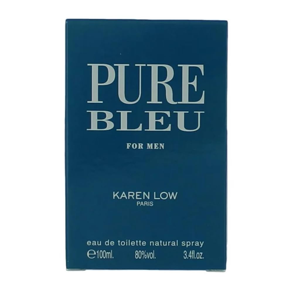 Foto 4 pulgar | Perfume Karen Low Pure Blue Eau De Toilette Para Hombre, 100 Ml - Venta Internacional.