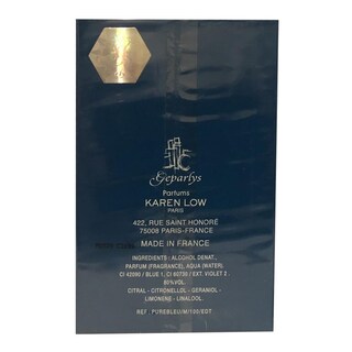 Foto 4 | Perfume Karen Low Pure Blue Eau De Toilette Para Hombre, 100 Ml - Venta Internacional.