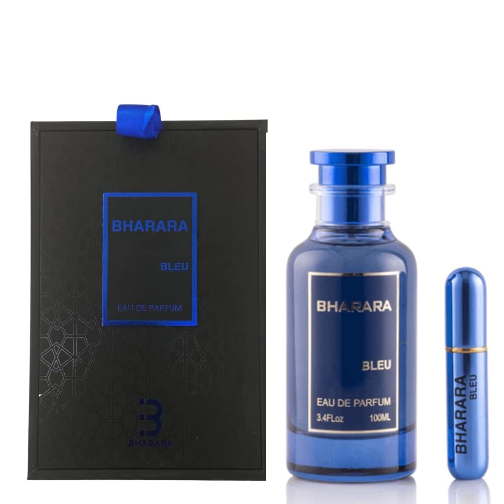 Perfume Bharara Bleu Eau De Parfum En Aerosol Para Hombre, 100 Ml - Venta Internacional.