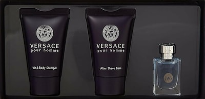 Foto 3 | Miniset De Regalo Perfume Versace Pour Homme Para Hombre, 3 Piezas - Venta Internacional.