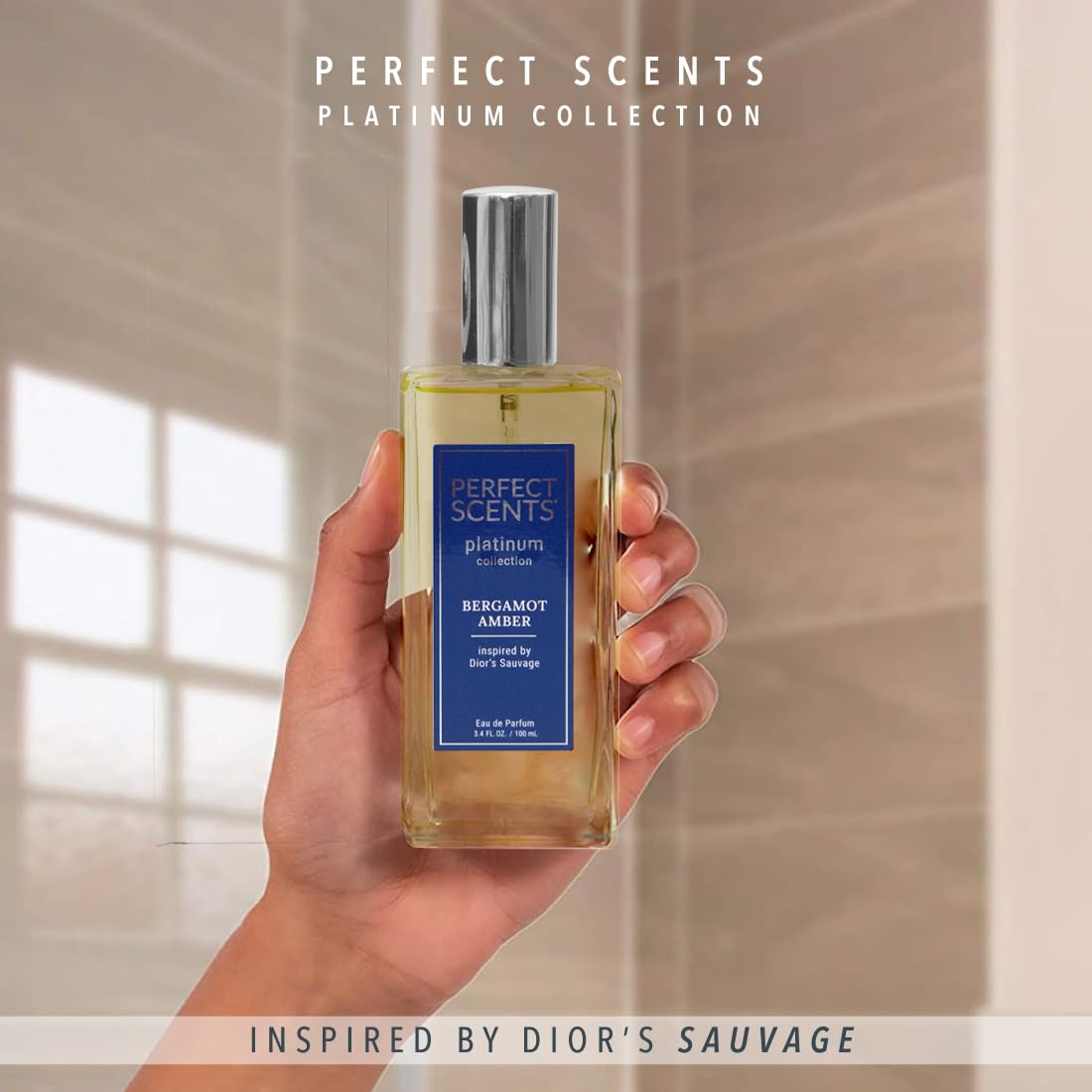 Foto 4 pulgar | Perfume Instyle, Fragancias Inspiradas En Dior Sauvage, 100 Ml - Venta Internacional.