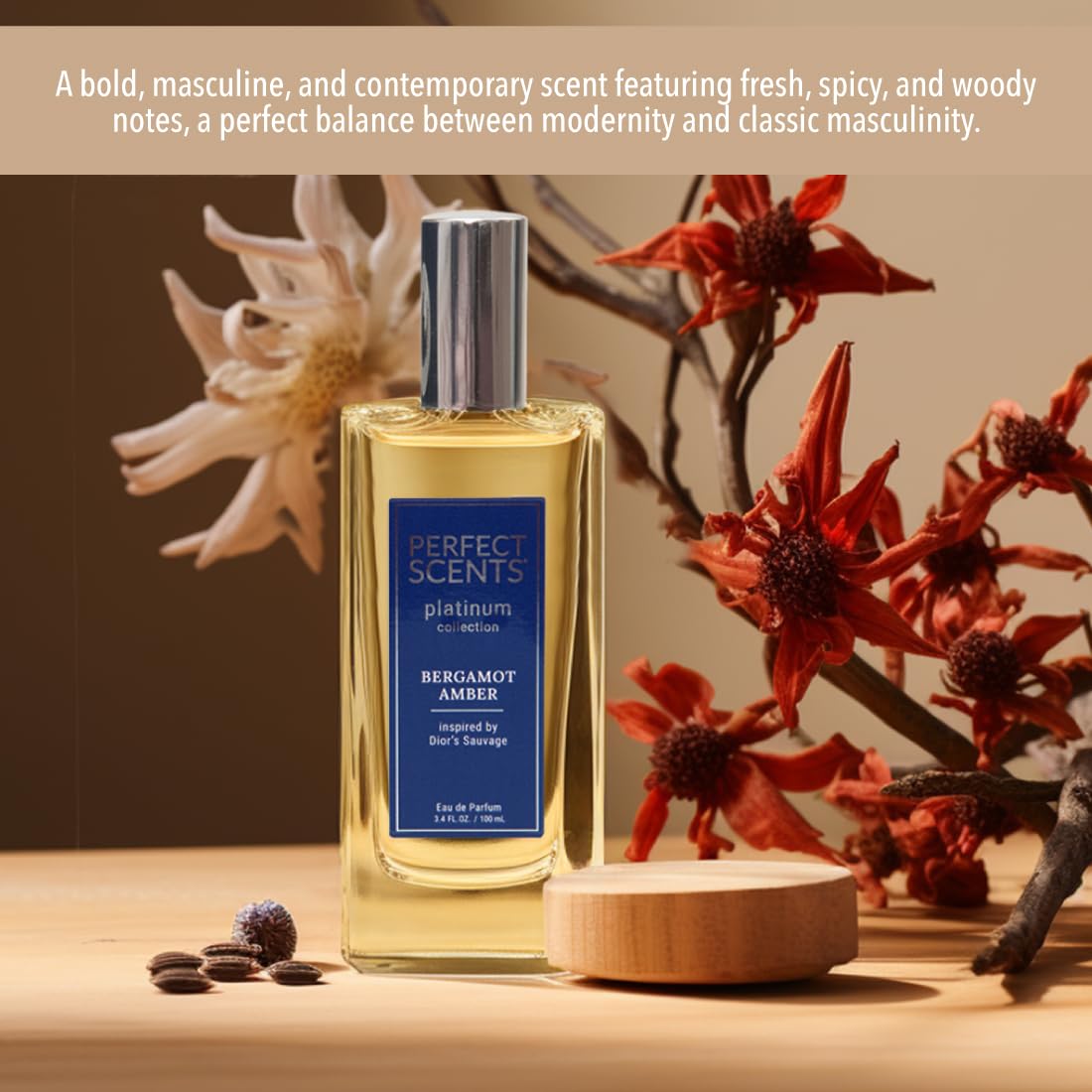 Foto 6 pulgar | Perfume Instyle, Fragancias Inspiradas En Dior Sauvage, 100 Ml - Venta Internacional.