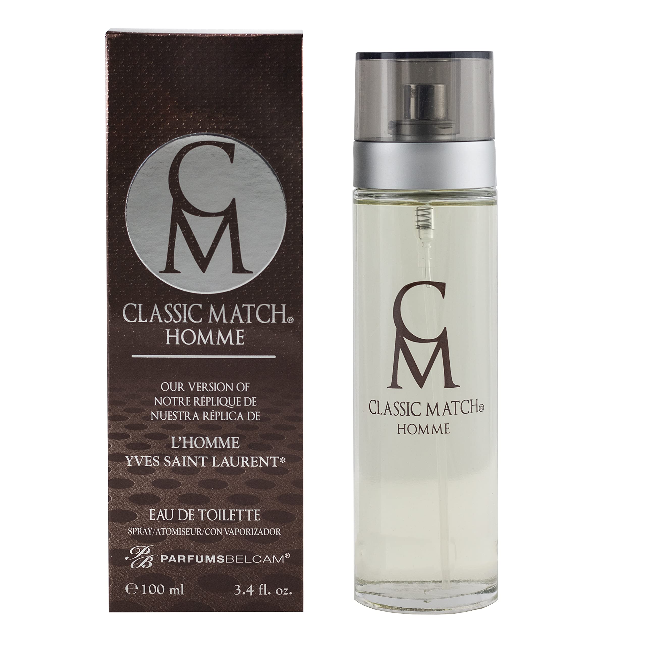 Perfume Pb Parfumsbelcam Classic Match Homme Eau De Toilette 100 Ml - Venta Internacional.