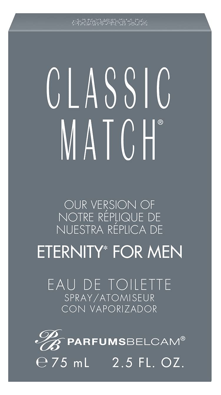Foto 4 pulgar | Perfume Pb Parfumsbelcam Classic Match Cm Eternity 75 Ml Para Hombre - Venta Internacional.