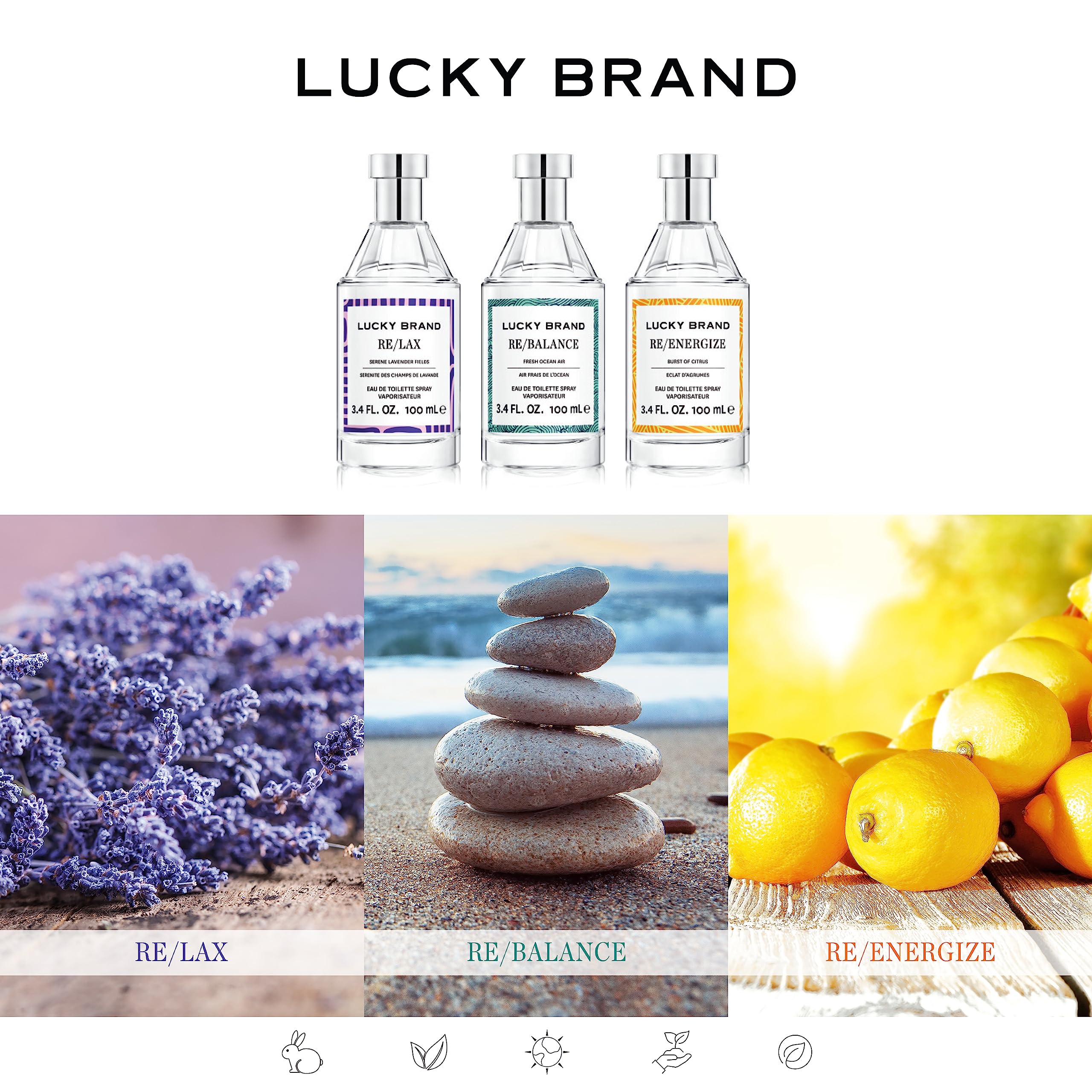 Foto 8 pulgar | Perfume Lucky You Vibes De La Marca Lucky You Re/lax 100 ml Unisex-Venta Internacional