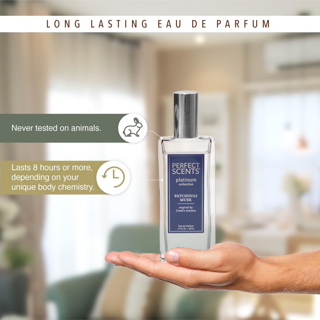 Foto 6 | Perfume Instyle Fragrances Perfect Scents Aventus Platinum 100 Ml - Venta Internacional.