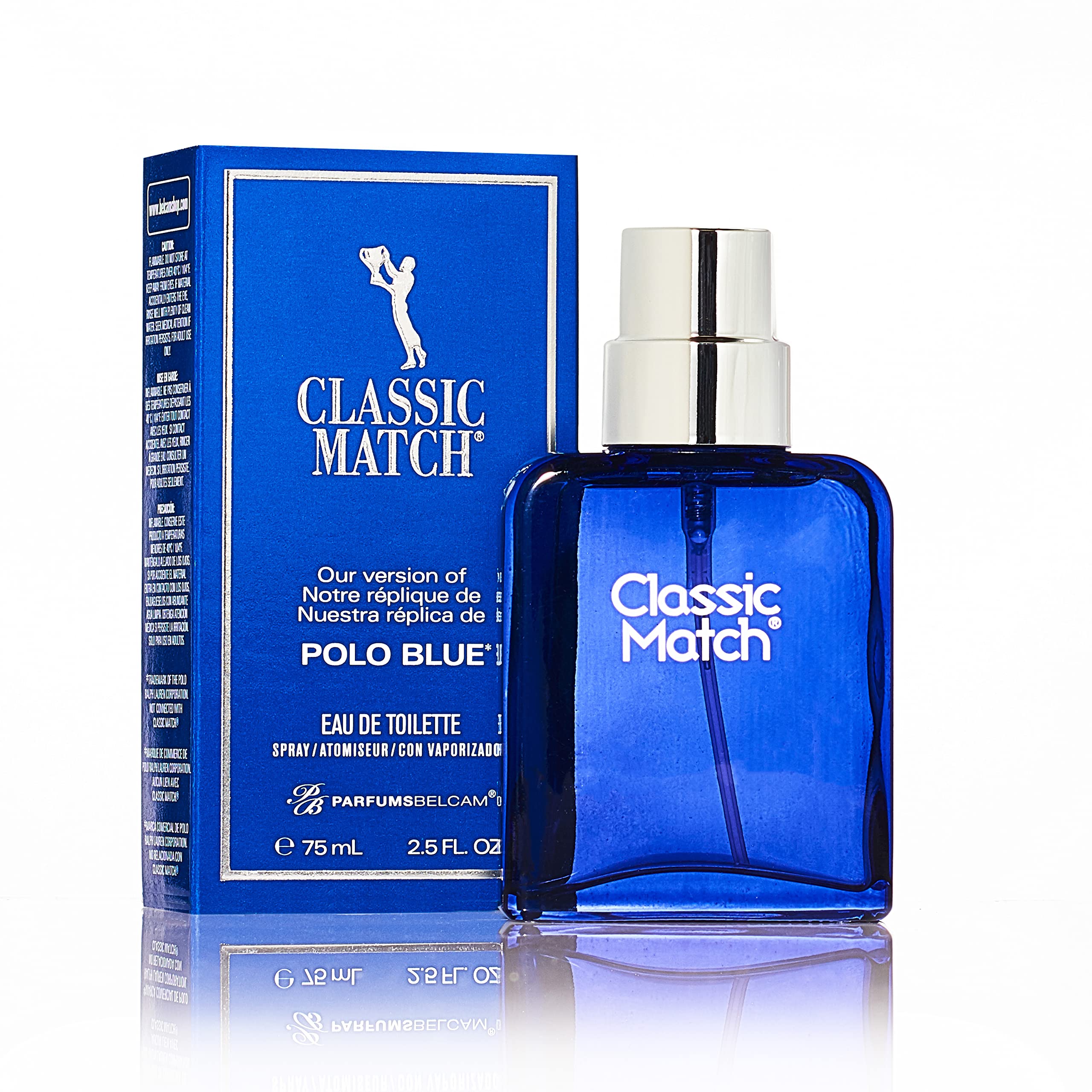 Foto 4 pulgar | Perfume Pb Parfumsbelcam Blue Classic Match Eau De Toilette 75 Ml - Venta Internacional.