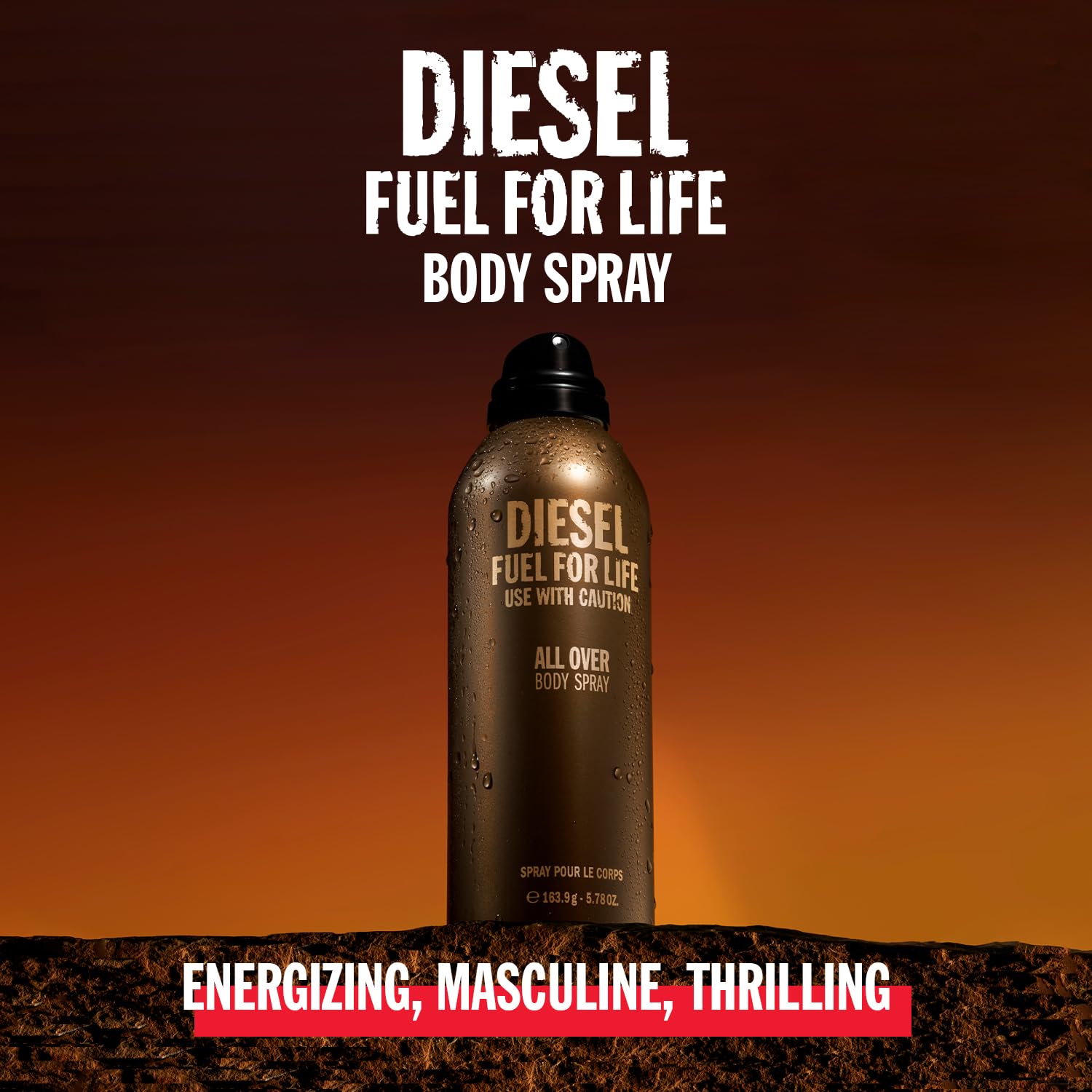 Foto 3 pulgar | Spray Corporal Desodorizante Diesel Fuel For Life Para Hombres - Venta Internacional.