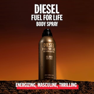 Foto 2 | Spray Corporal Desodorizante Diesel Fuel For Life Para Hombres - Venta Internacional.