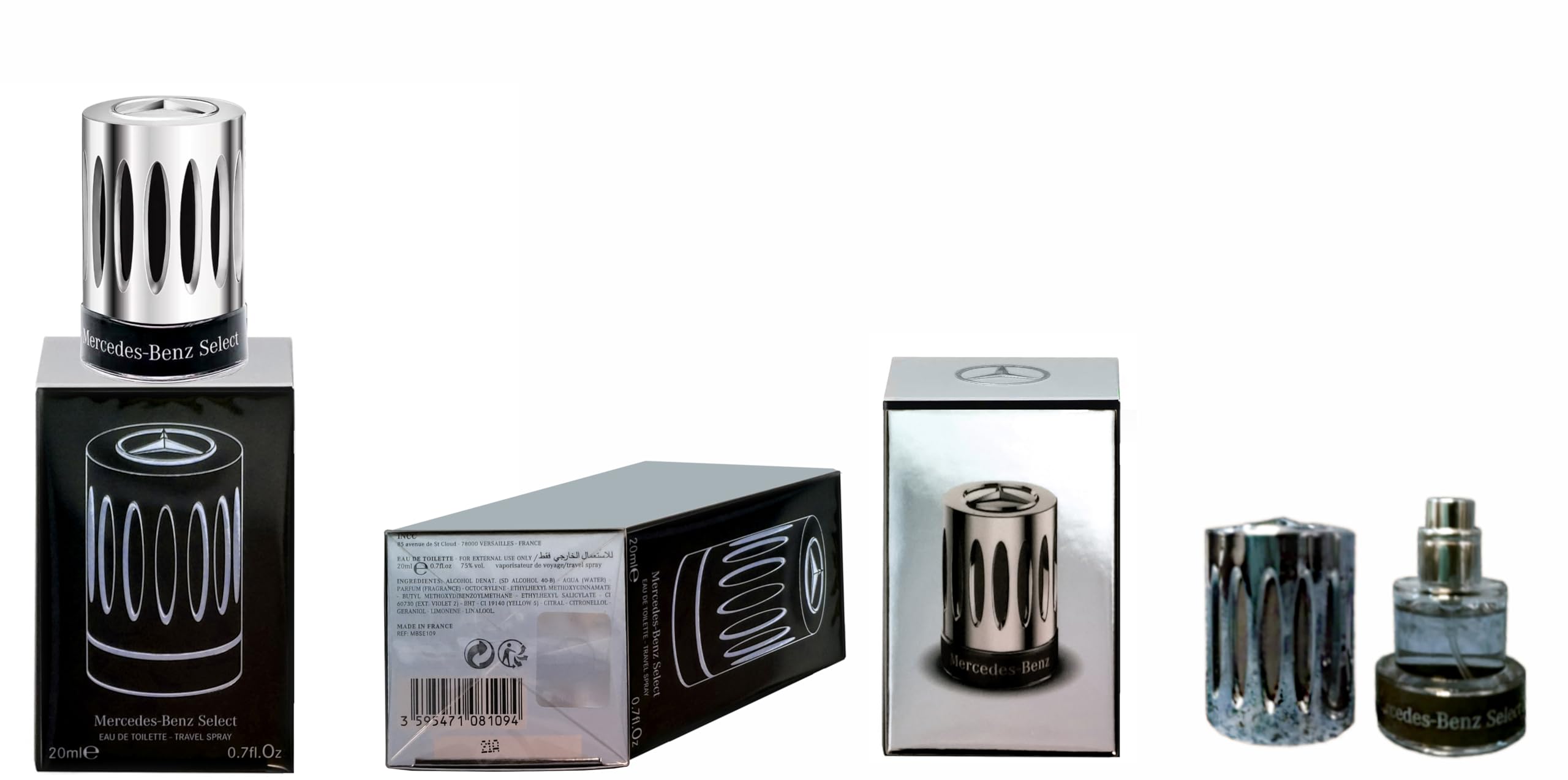 Foto 7 pulgar | Perfume Mercedes-benz Select Travel Collection Eau De Toilette, 20 Ml - Venta Internacional.