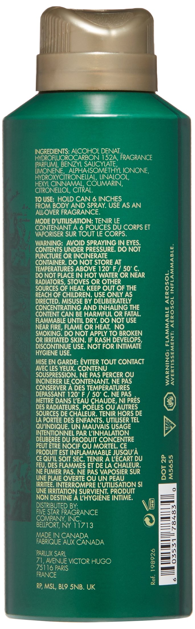 Foto 2 | Spray Corporal Tommy Bahama Set Sail Martinique 180 Ml Para Hombre - Venta Internacional.
