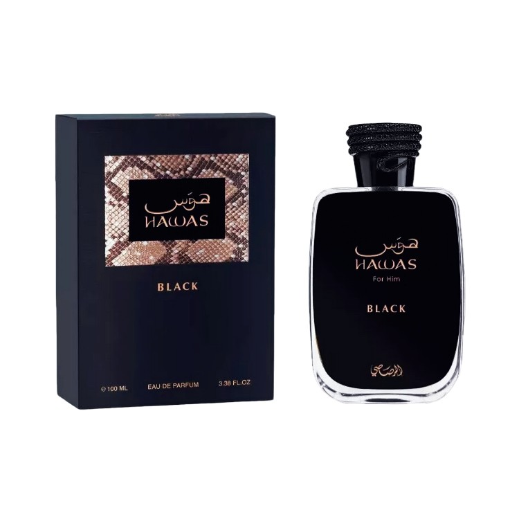 Foto 2 pulgar | Rasasi Hawas Black Eau de Parfum 100 Ml