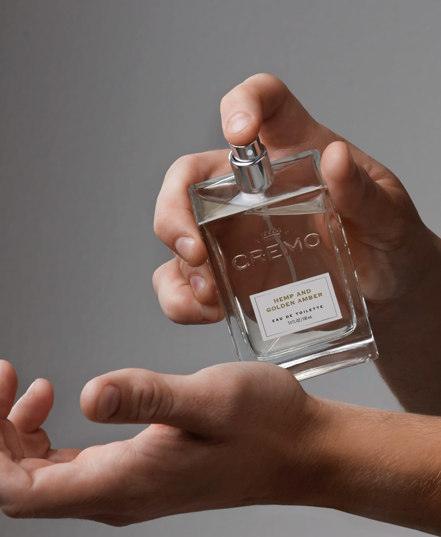 Foto 2 | Cologne Spray Cremo Hemp & Golden Amber 100 Ml Para Hombre - Venta Internacional.