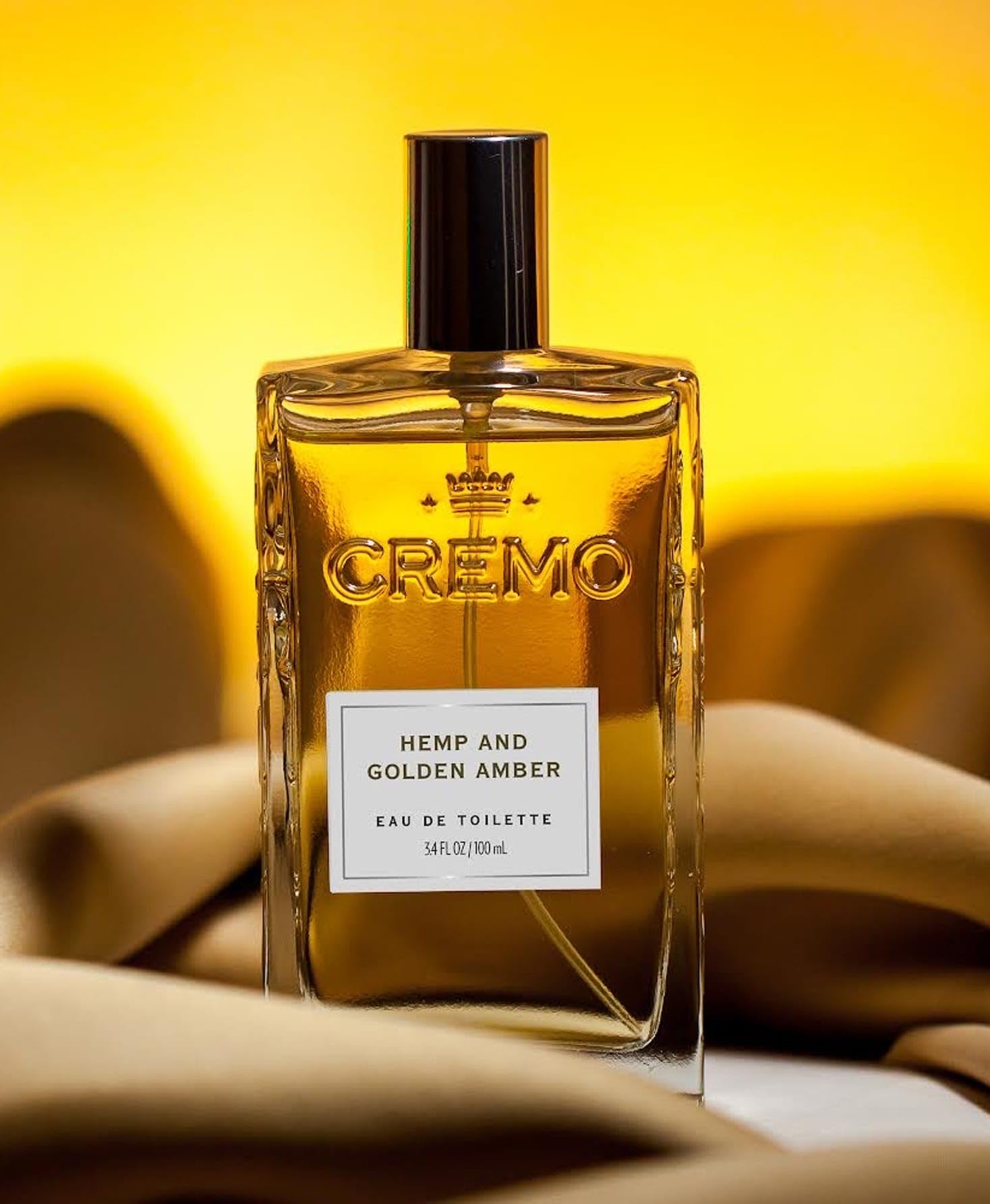 Foto 3 | Cologne Spray Cremo Hemp & Golden Amber 100 Ml Para Hombre - Venta Internacional.