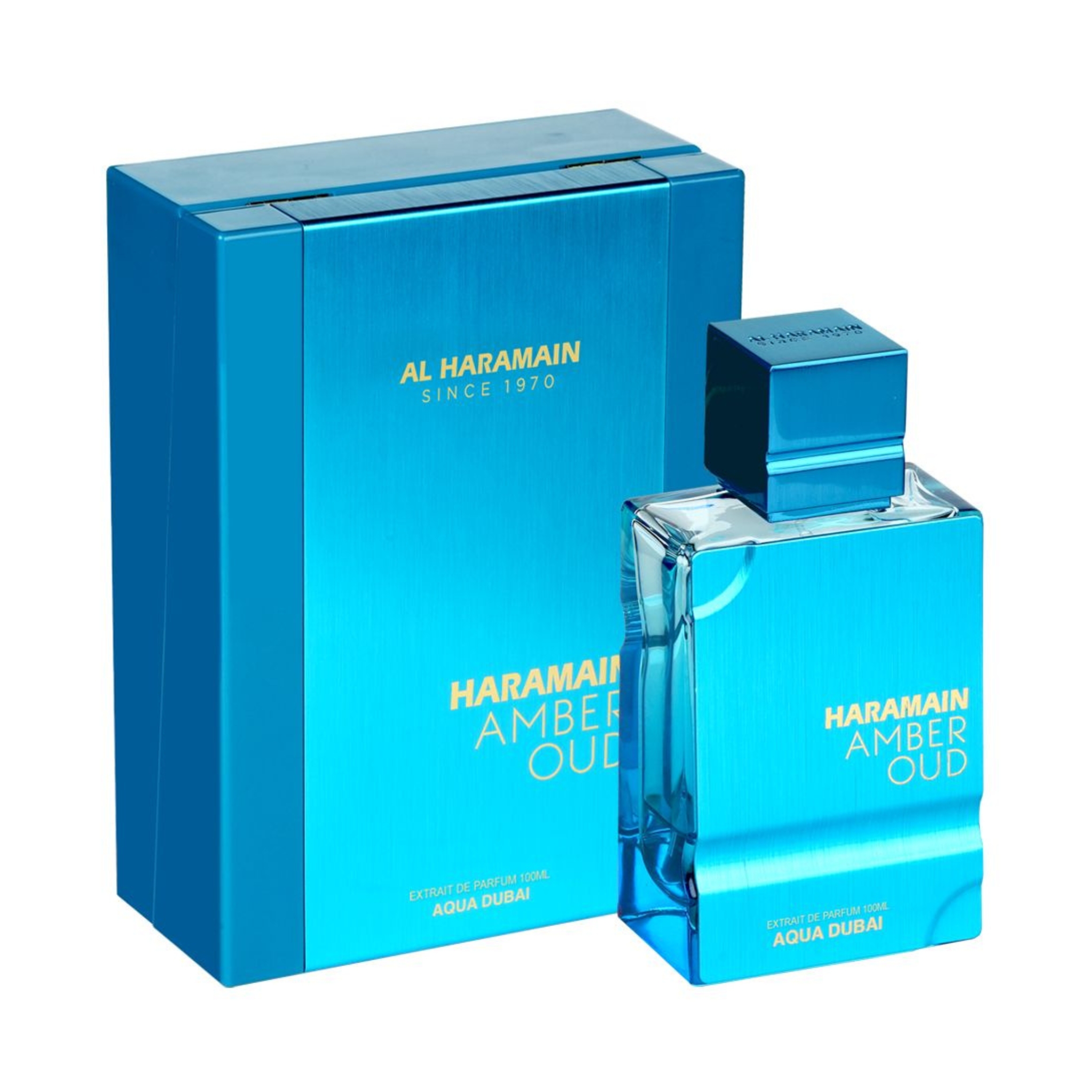 Foto 2 pulgar | Perfume Al Haramain Amber Oud Aqua Dubai 100ml Xdp Unisex