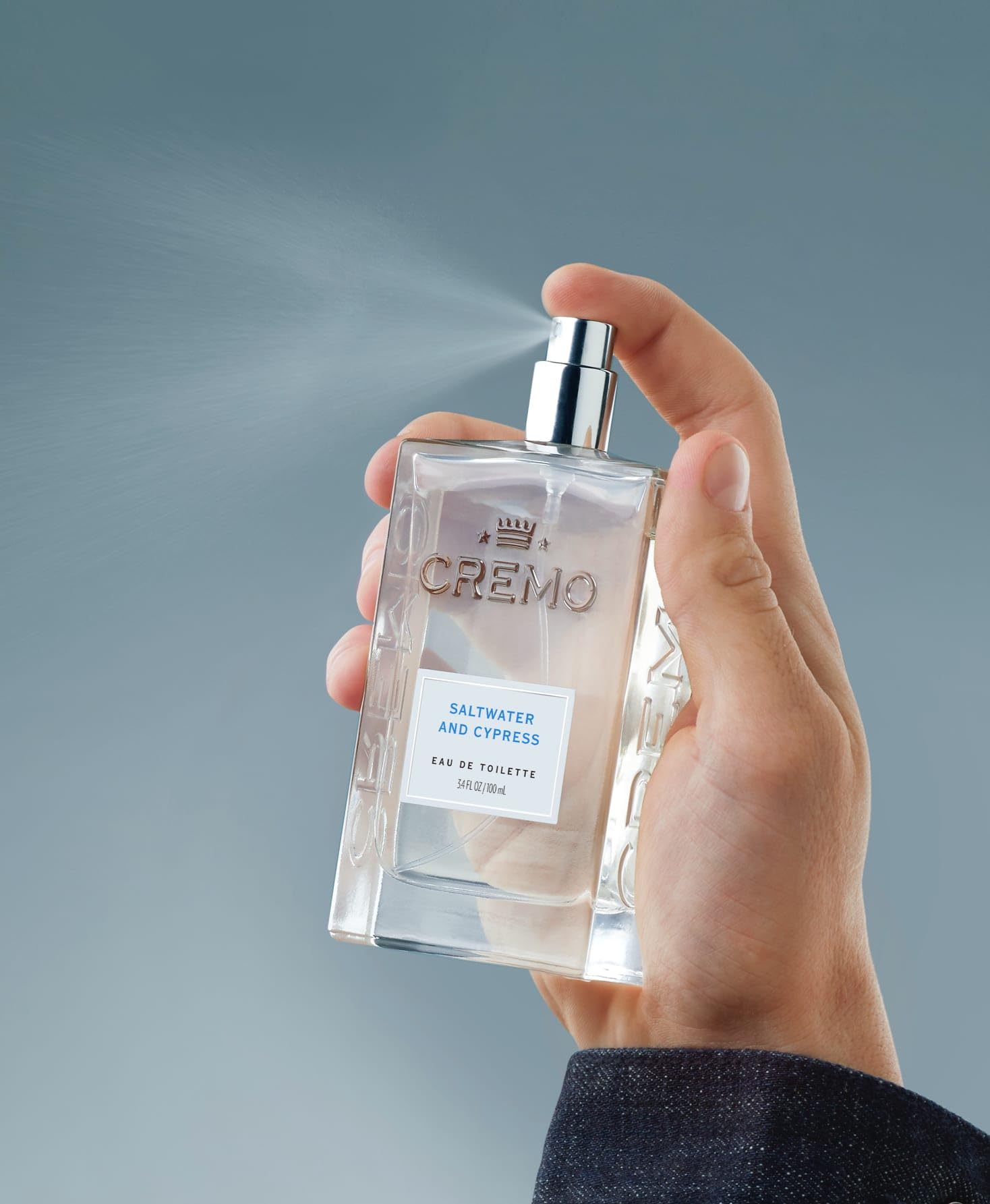 Foto 3 pulgar | Cologne Spray Cremo Saltwater Cypress 100 Ml Para Hombre - Venta Internacional.