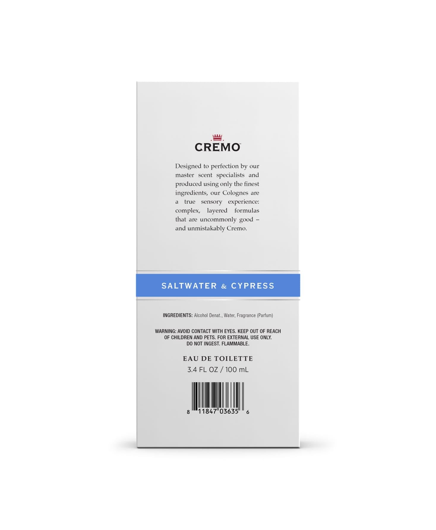 Foto 7 pulgar | Cologne Spray Cremo Saltwater Cypress 100 Ml Para Hombre - Venta Internacional.