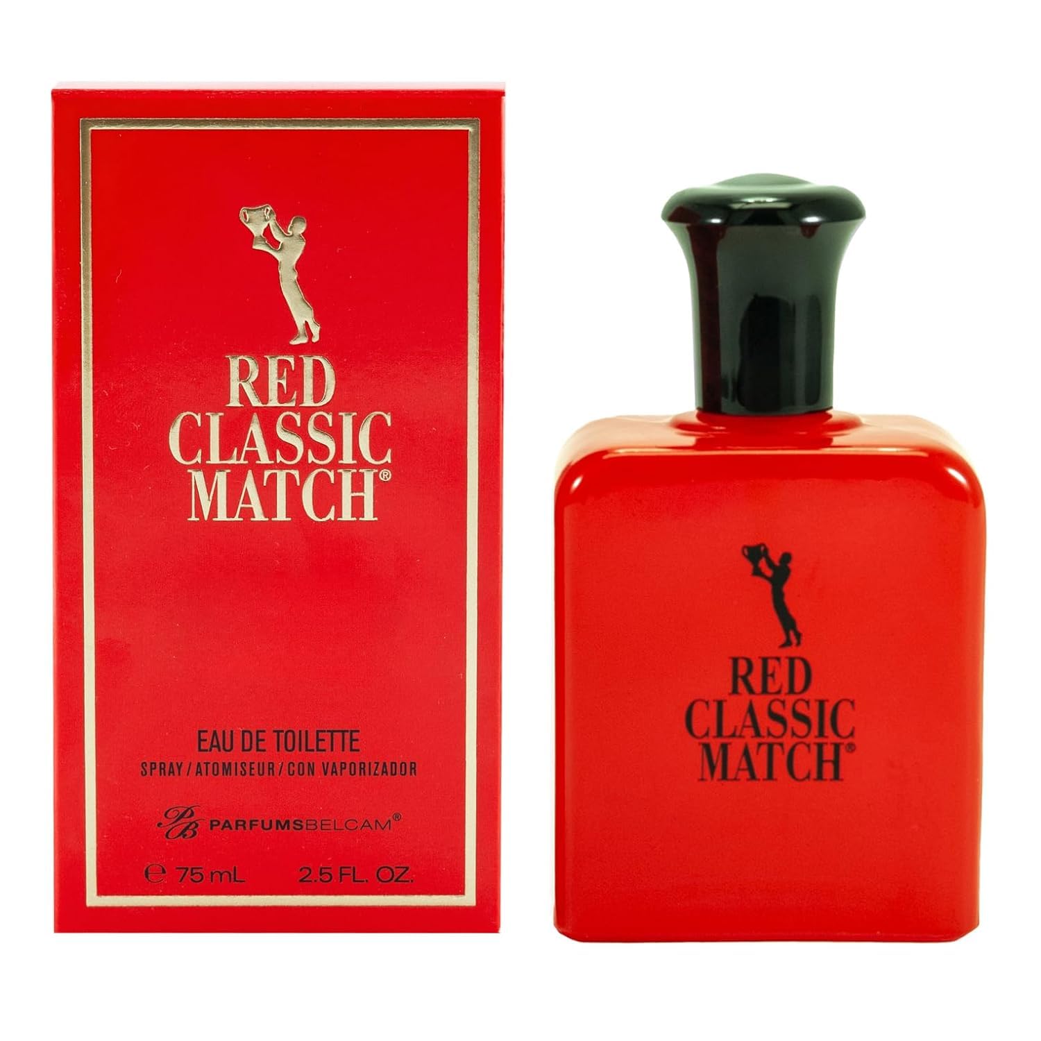 Perfume PB Parfumsbelcam Red Classic Match Eau De Toilette 75 ml - Venta Internacional