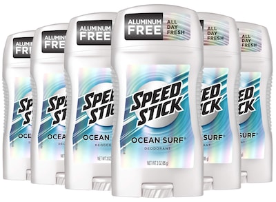 Foto 1 | Desodorante Speed Stick Axarm Para Hombre Ocean Surf 90 Ml X6 - Venta Internacional.