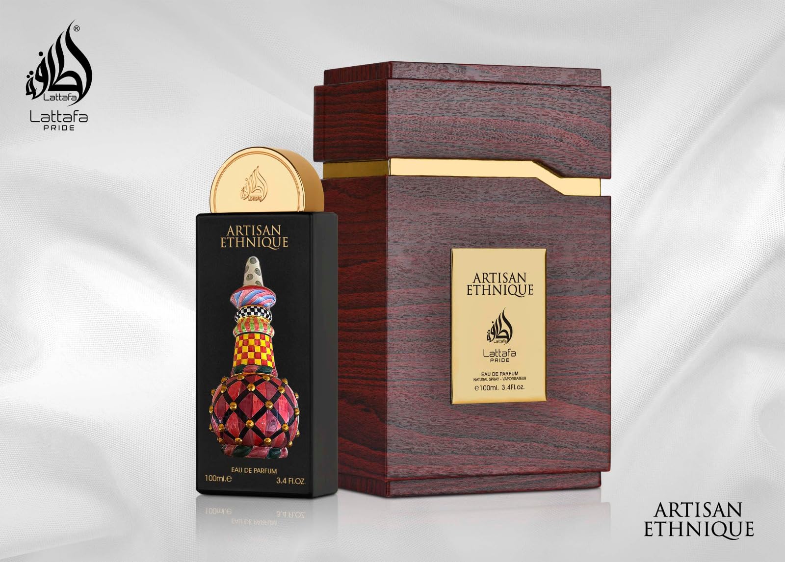 Foto 3 pulgar | Perfume Lattafa Pride Artisan Ethnique, 100 Ml - Venta Internacional.