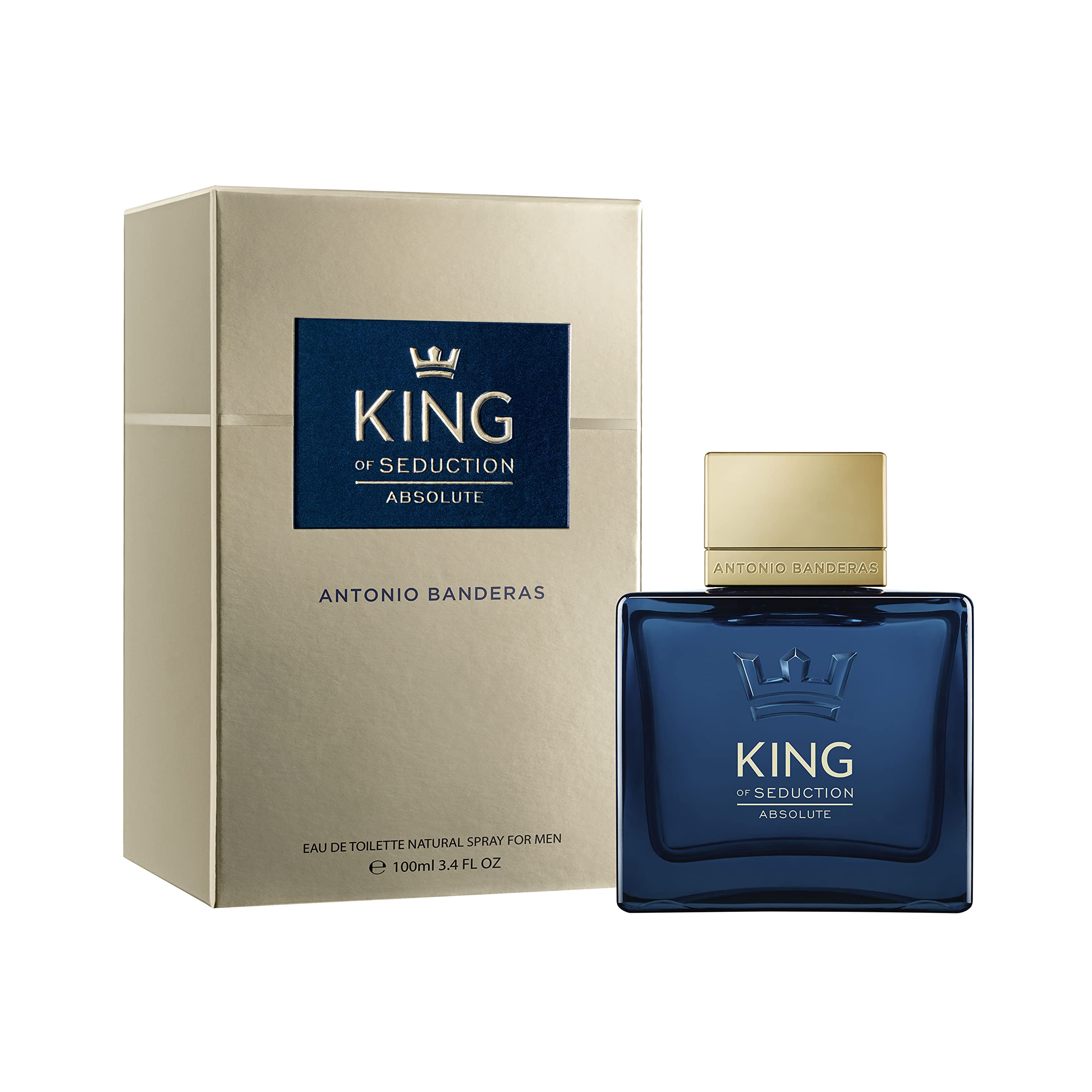 Perfume Antonio Banderas King Of Seduction Absolute Eau de Toilette 100 ml - Venta Internacional