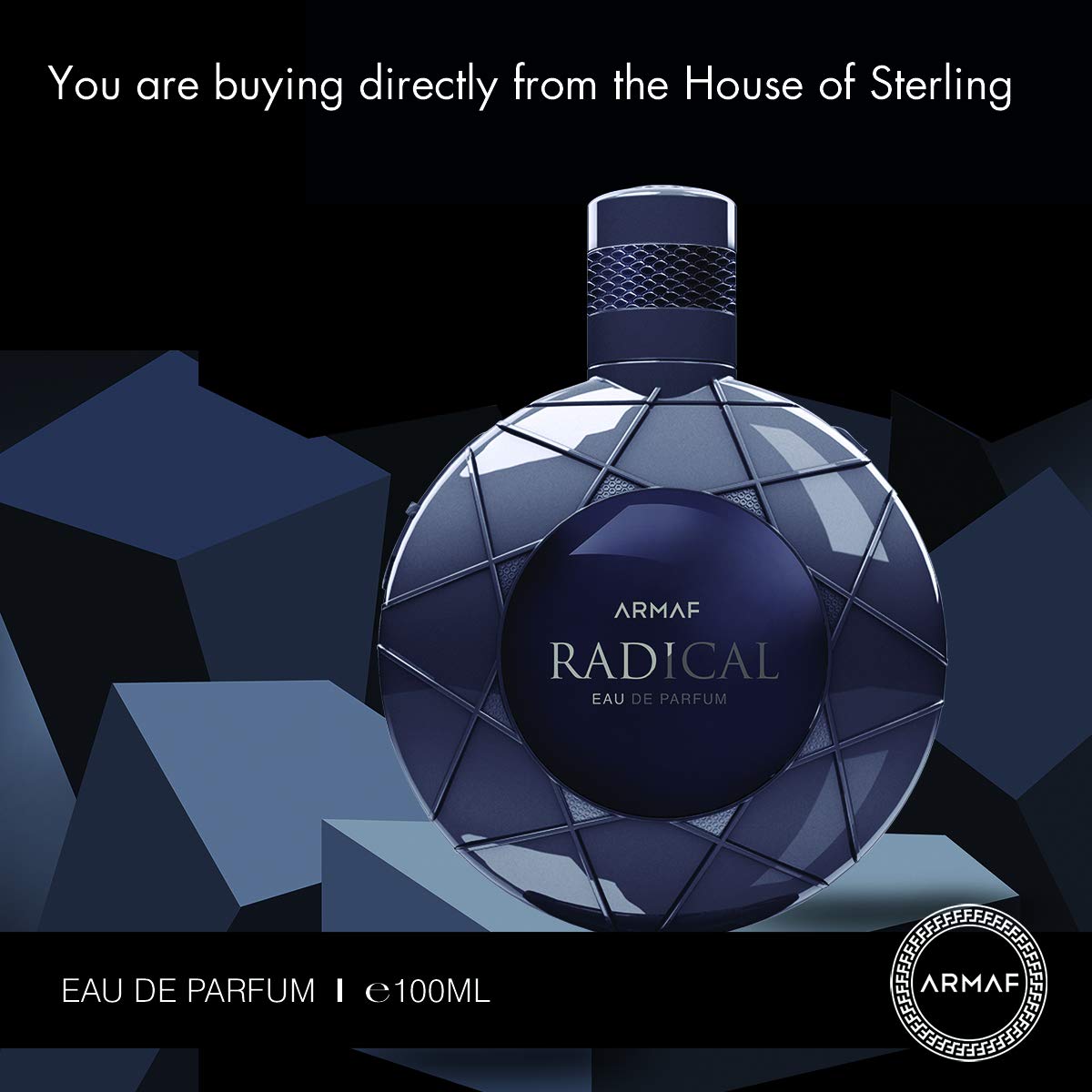 Foto 4 pulgar | Perfume Armaf Radical Slate Blue 100 ml para Hombre - Venta Internacional