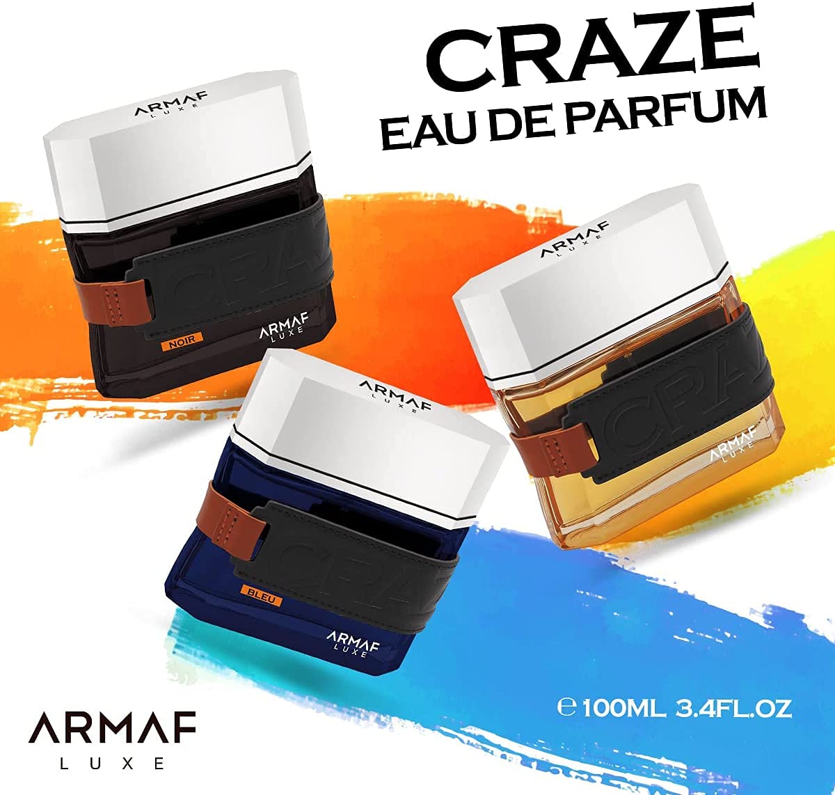 Foto 4 pulgar | Perfume Armaf Craze Bleu Eau de Parfum 100 ml para Hombre - Venta Internacional
