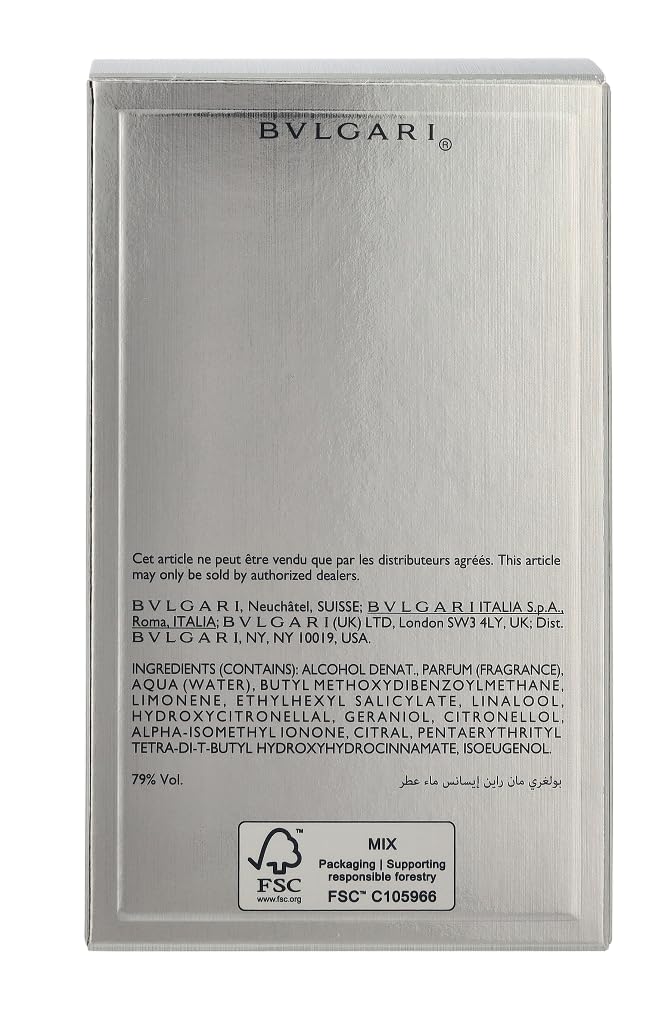 Foto 5 pulgar | Perfume Bvlgari Man Rain Essence Eau De Parfum Para Hombre, 60 Ml - Venta Internacional.