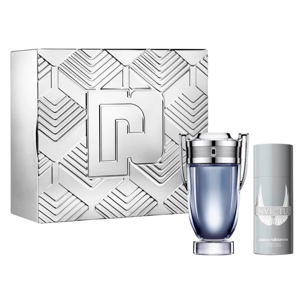 Foto 2 pulgar | Set de Fragancia Paco Rabanne Invictus Eau de Toilette 200 ml + Desodorante - Venta Internacional