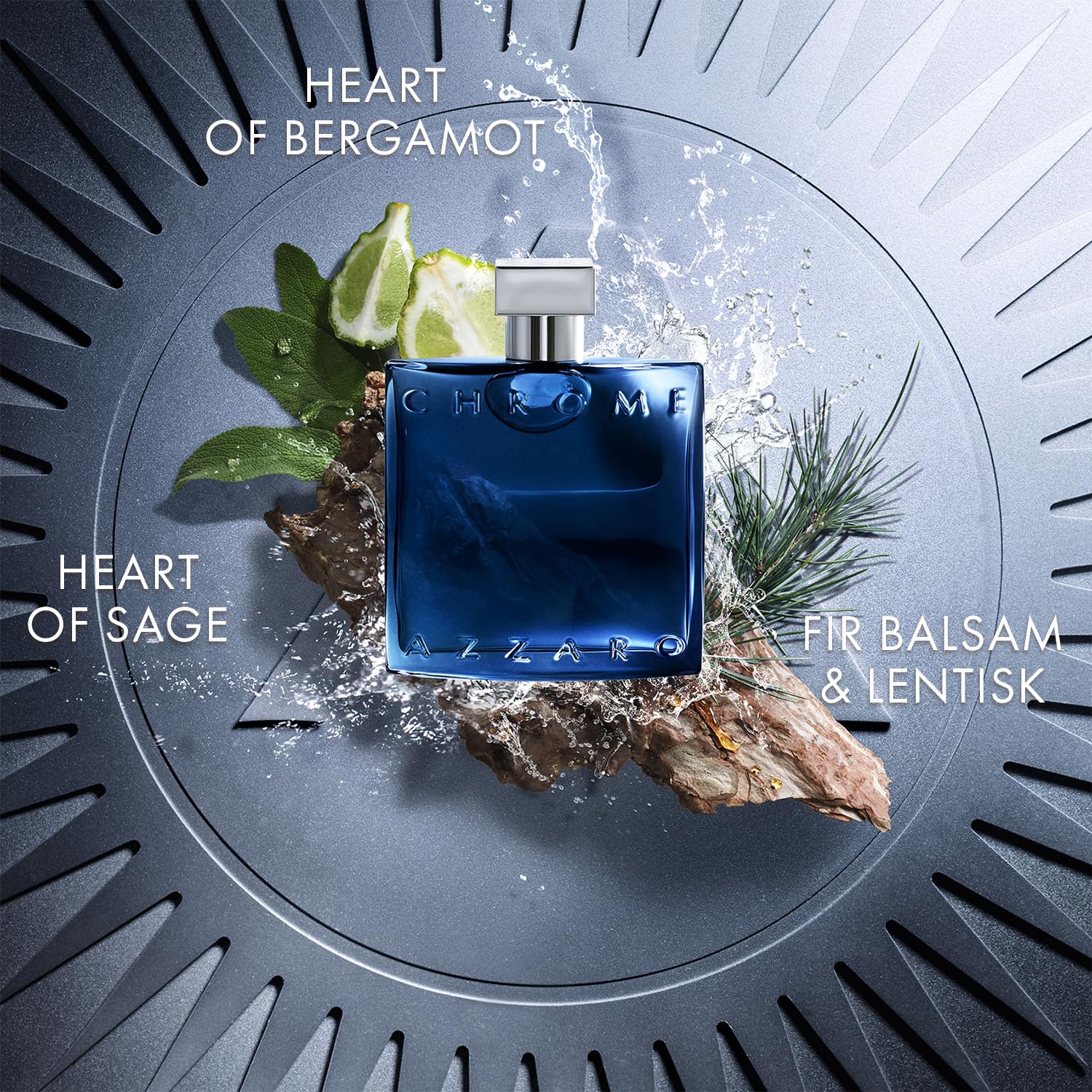 Foto 2 | Perfume Azzaro Chrome Parfum Para Hombre Citrus Fougère 100 Ml - Venta Internacional.