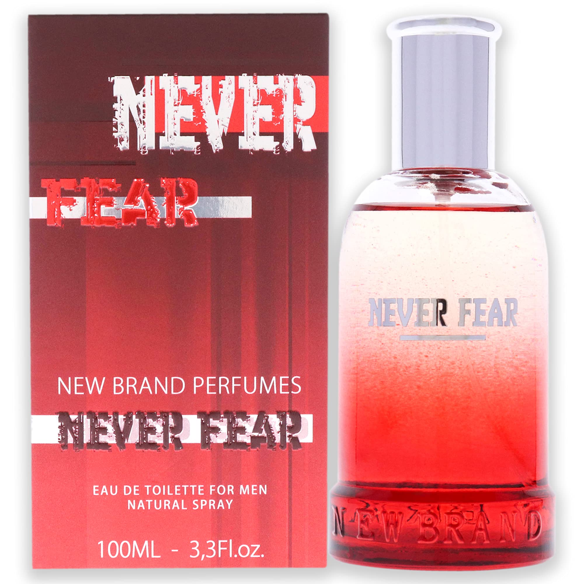 Foto 2 pulgar | Perfume New Brand Never Fear Edt 100 Ml Para Hombre - Venta Internacional.
