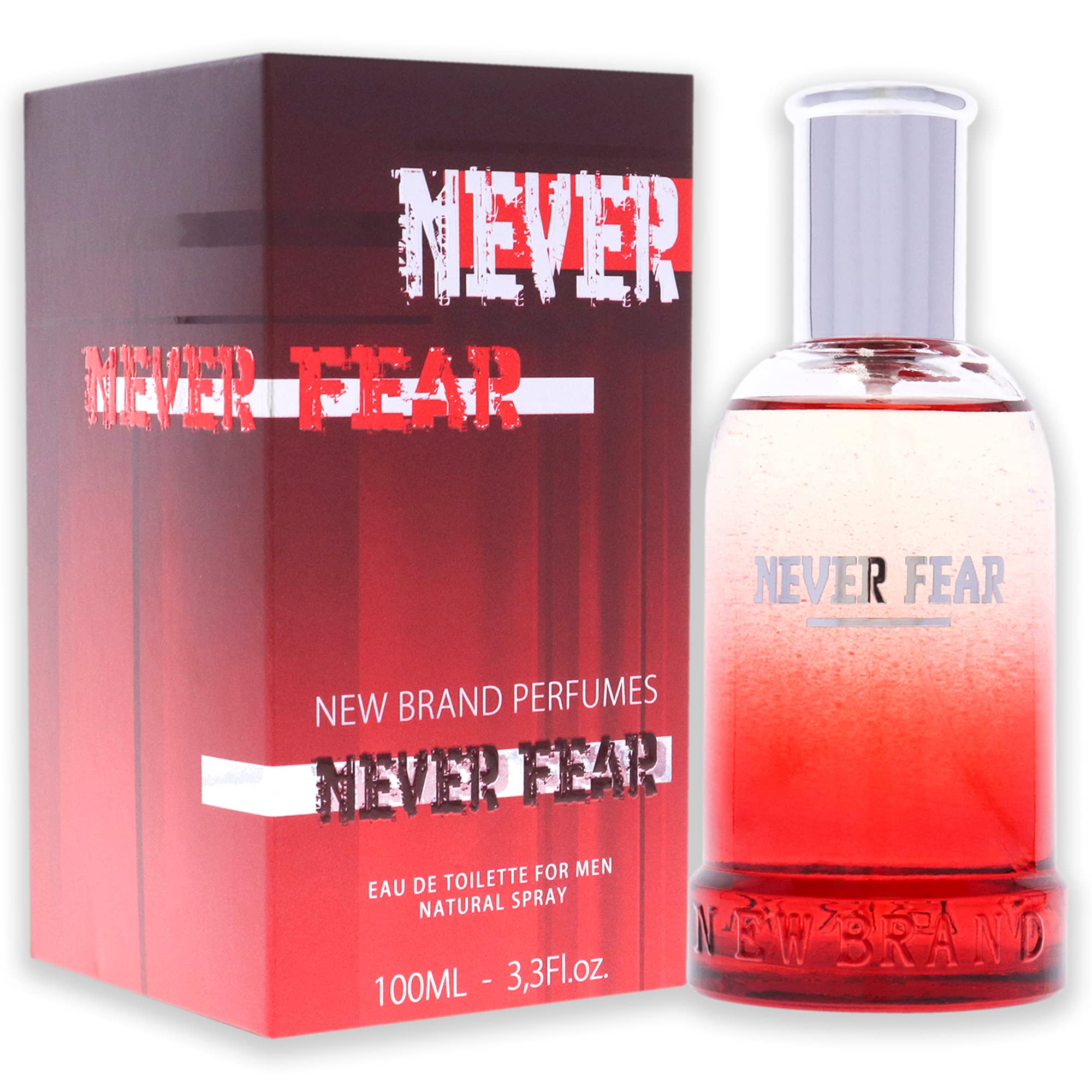 Foto 3 | Perfume New Brand Never Fear Edt 100 Ml Para Hombre - Venta Internacional.