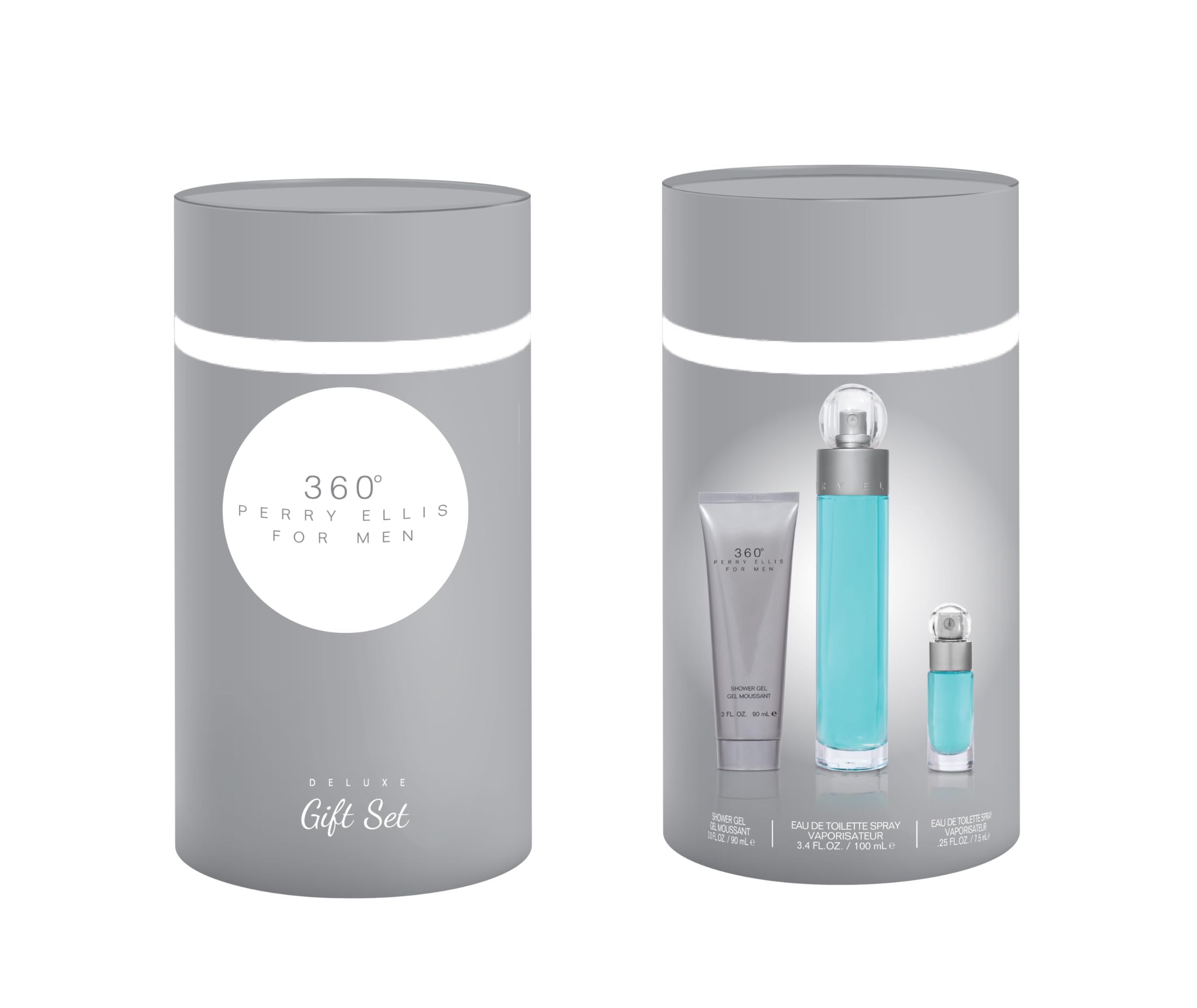 Foto 1 | Set De Regalo Perfume Perry Ellis 360° Para Hombre De 3 Piezas - Venta Internacional.
