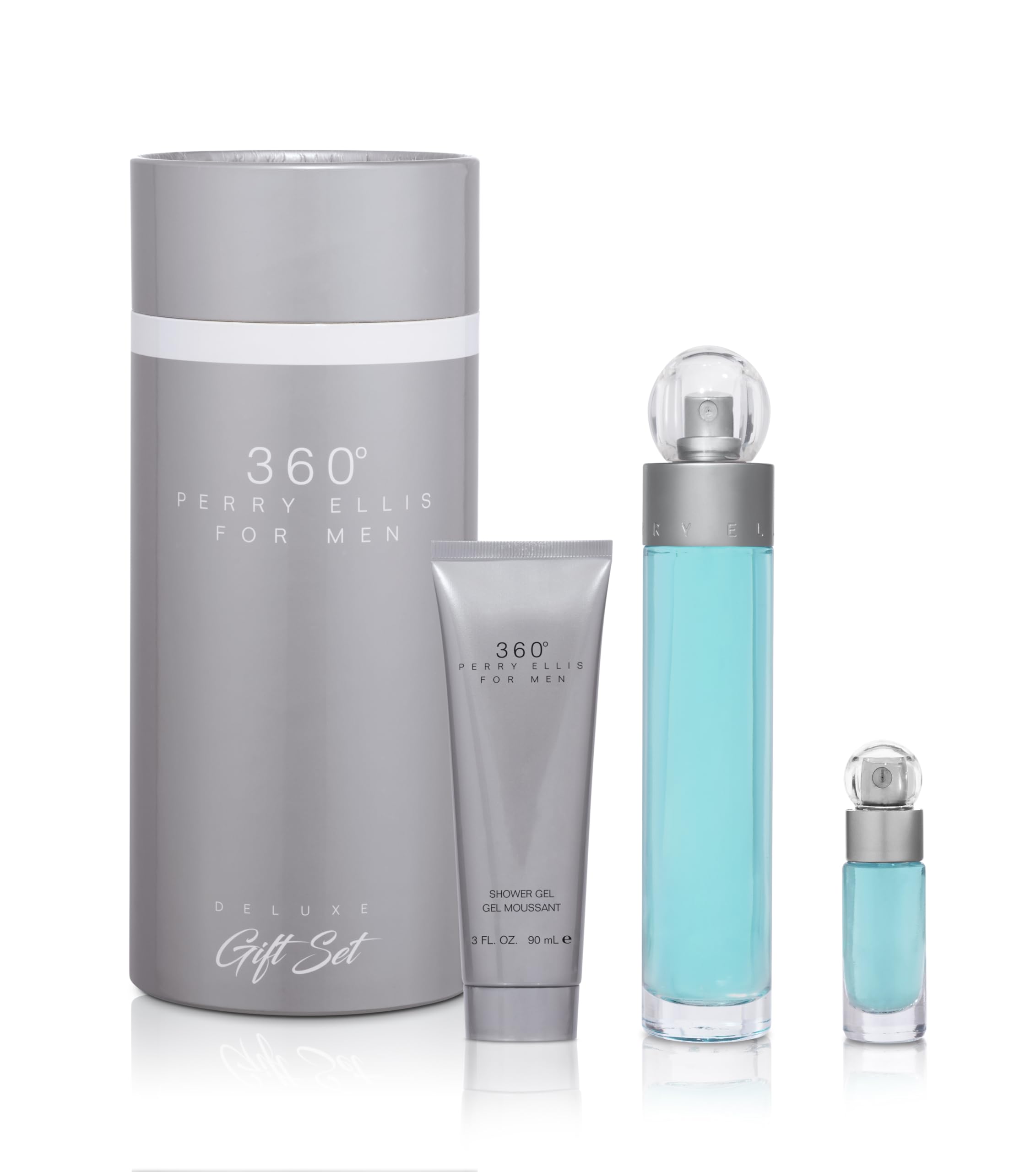 Foto 3 | Set De Regalo Perfume Perry Ellis 360° Para Hombre De 3 Piezas - Venta Internacional.