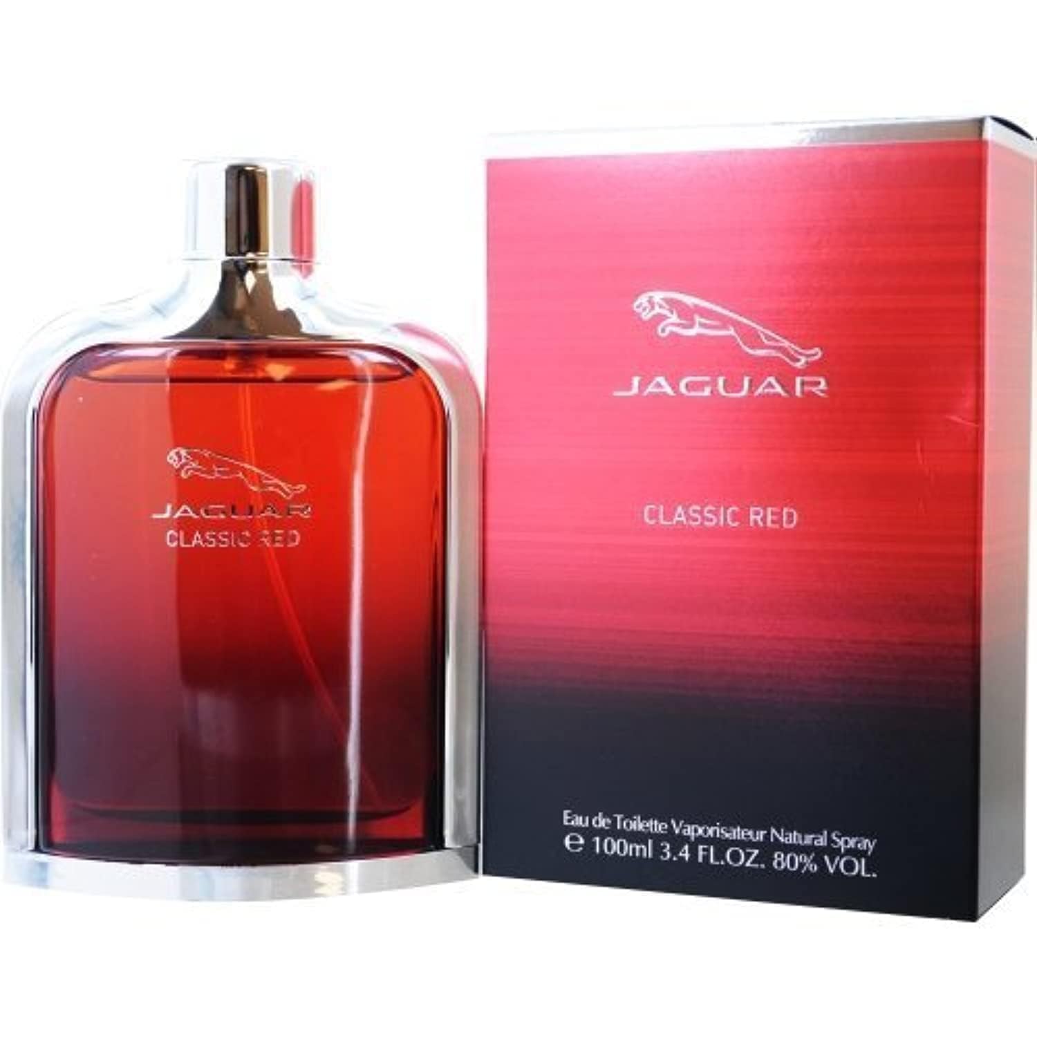 Perfume Jaguar Classic Red Eau De Toilette 100 Ml Para Hombre - Venta Internacional.
