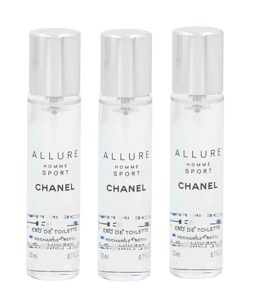 Foto 3 pulgar | Eau De Toilette Allure Homme Sport De Perfume Chanel, 3 X 20 Ml - Venta Internacional.