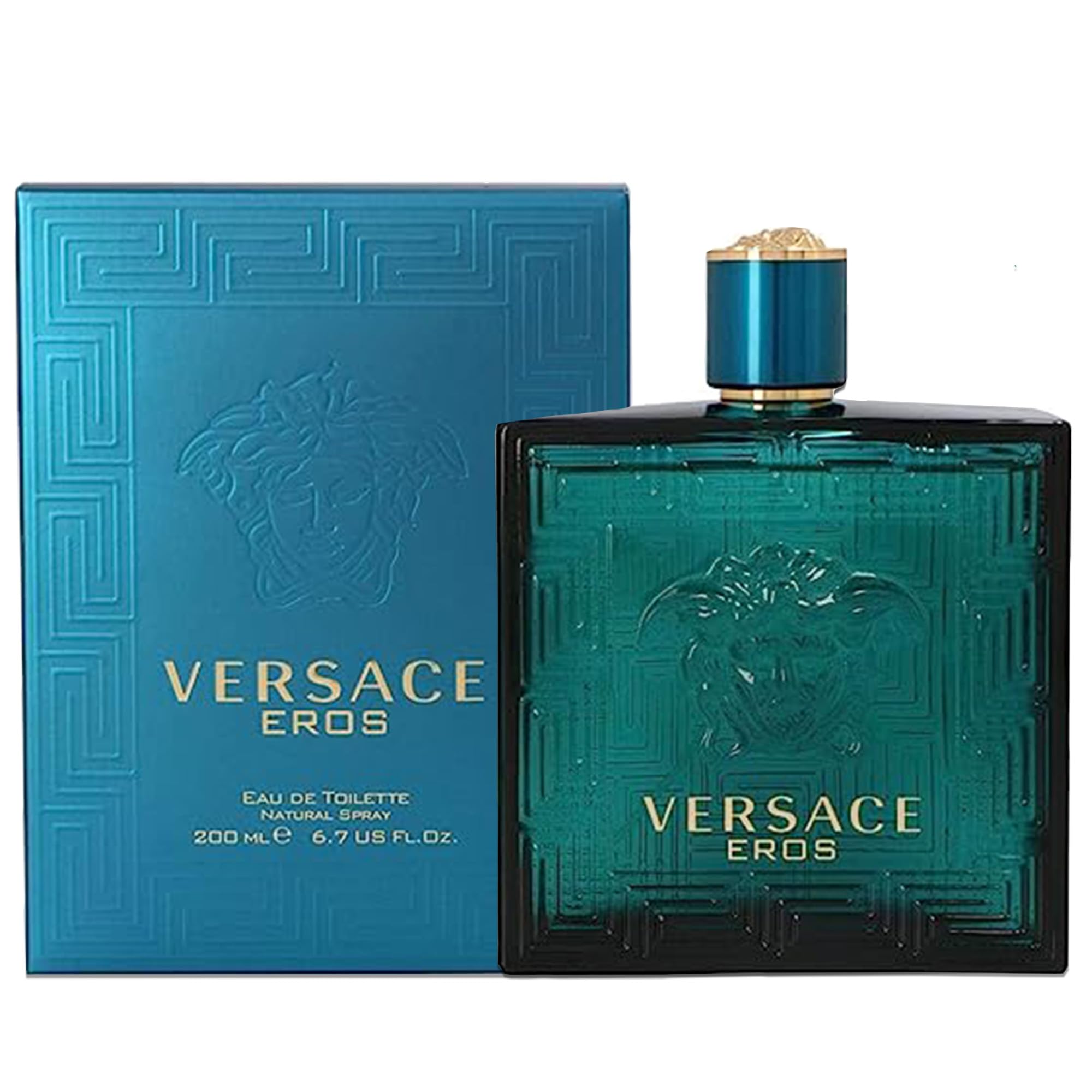 Perfume Versace Eros Eros Eau De Toilette En Aerosol Para Hombre, 200 Ml - Venta Internacional.