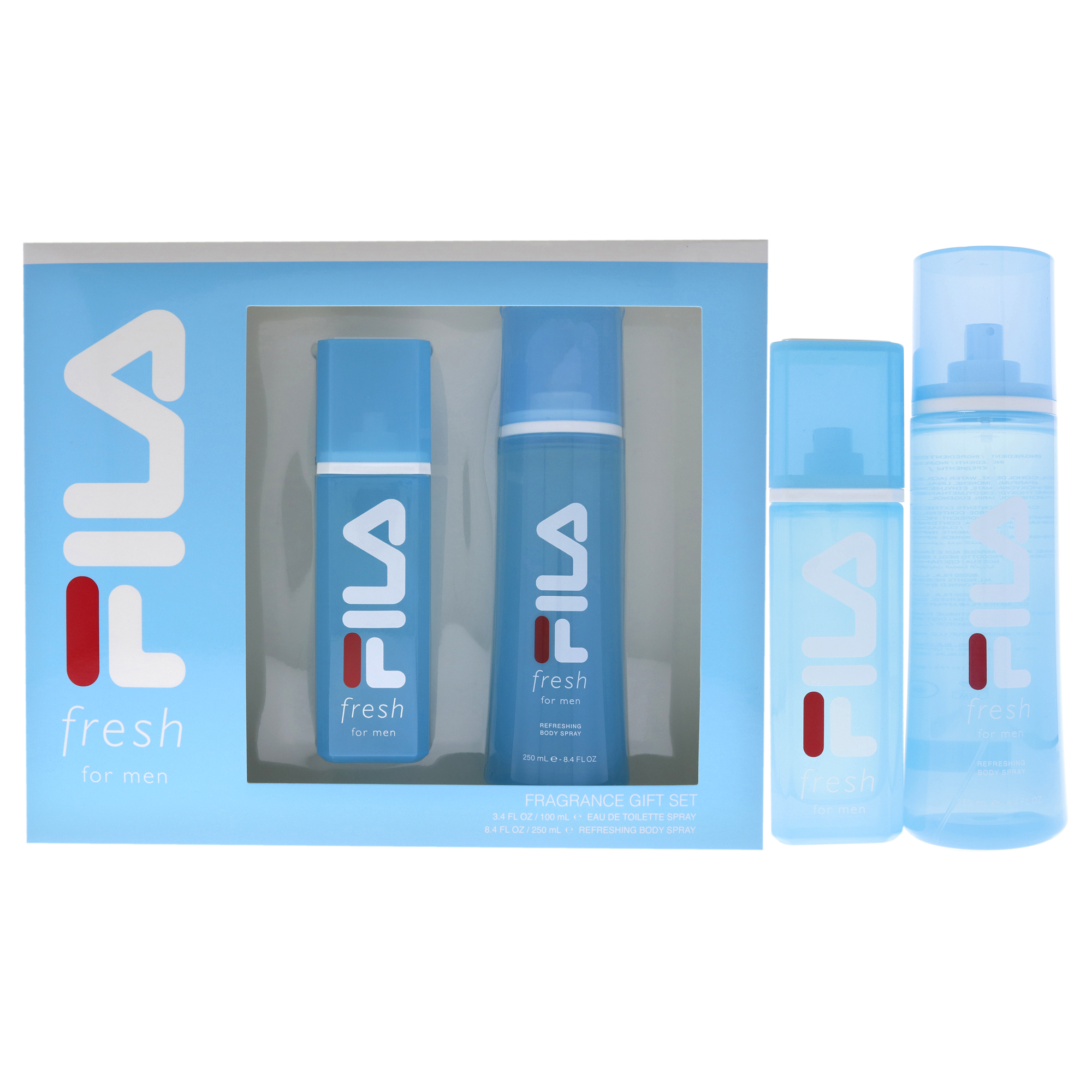 Foto 2 | Set de Regalo Fila Fresh para Hombre 2 Piezas - Venta Internacional