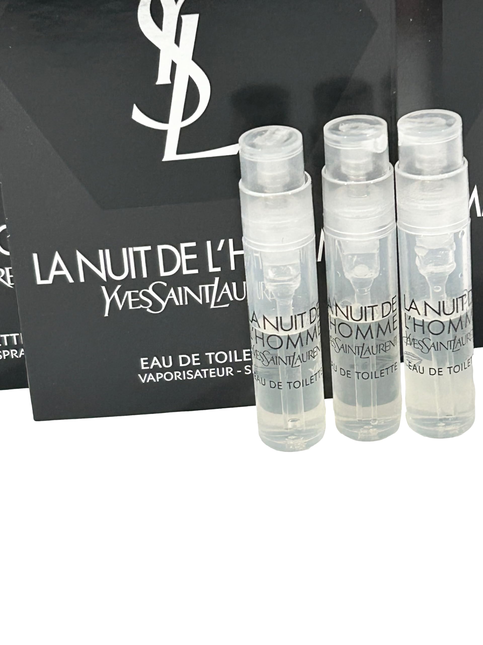 Foto 3 pulgar | Perfume Yves Saint Laurent La Nuit De L'homme Edt 1,2 Ml (x3) - Venta Internacional.